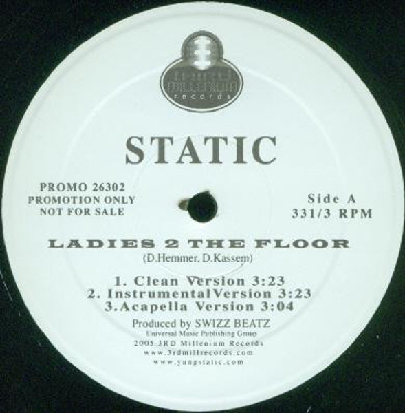 Static (15) - Ladies 2 The Floor (12")