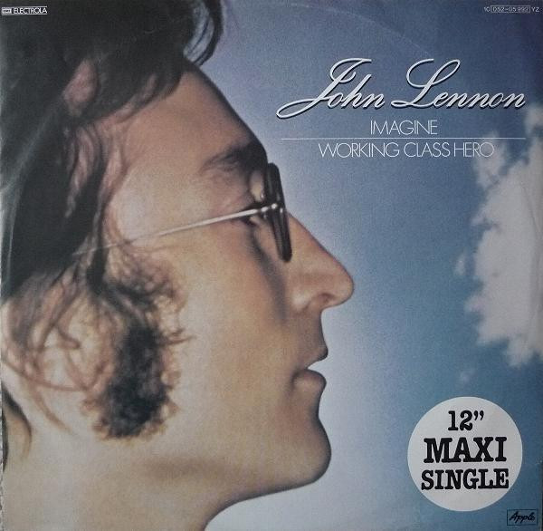 John Lennon - Imagine / Working Class Hero (12", Maxi)