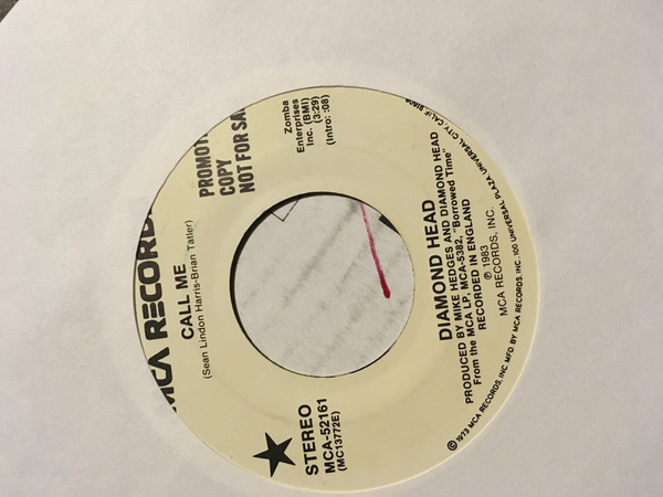 Diamond Head (2) - Call Me (7", Promo, W/Lbl) Diamond Head (2) - Call Me (7", Promo, W/Lbl)