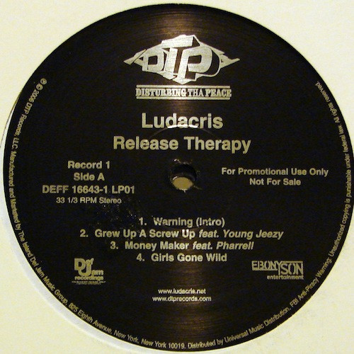Ludacris - Release Therapy (2xLP, Album, Promo, Cle)_2845122748