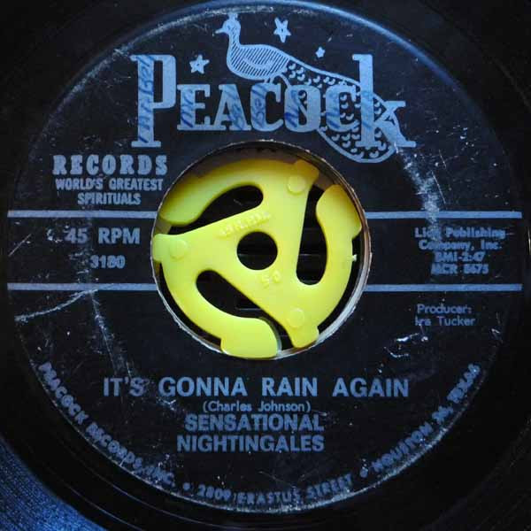 The Sensational Nightingales - It's Gonna Rain Again (7", Single)