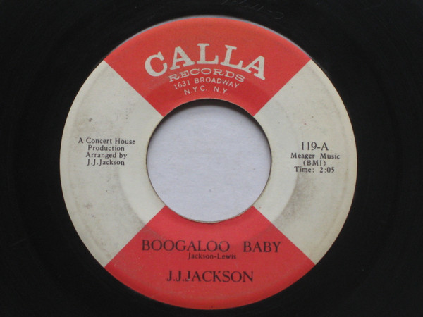 J.J.Jackson* - Boogaloo Baby (7", Single)