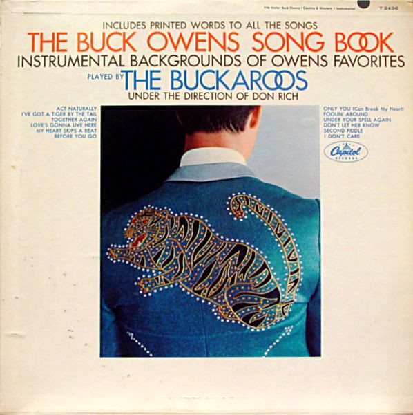 The Buckaroos - The Buck Owens Song Book (LP, Album, Mono, Scr)_2850090103
