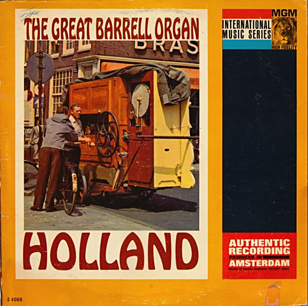 Unknown Artist - The Great Barrell Organ (LP, Album, Mono)