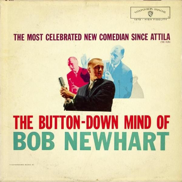 Bob Newhart - The Button-Down Mind Of Bob Newhart (LP, Album, Mono, Res)