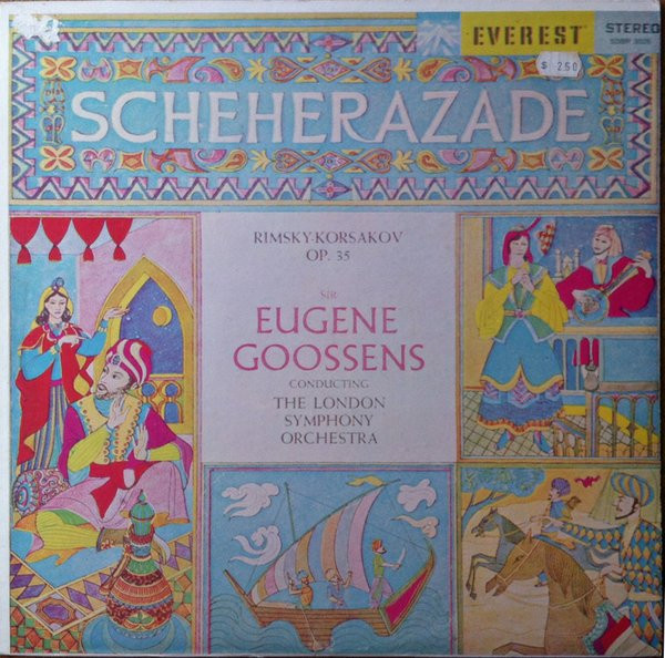 Rimsky-Korsakov* - Sir Eugene Goossens, The London Symphony Orchestra* - Scheherazade (Symphonic Suite After "The Thousand Nights And A Night"), Op.35 (LP, Album, RP)