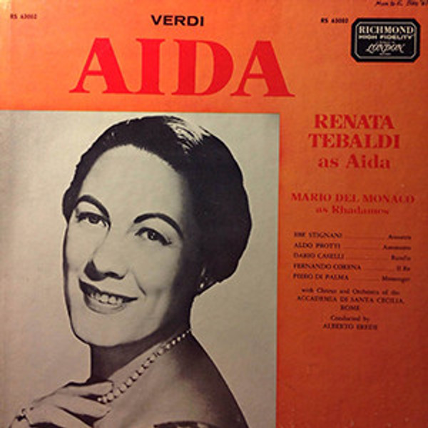 Renata Tebaldi - Aida (3xLP)