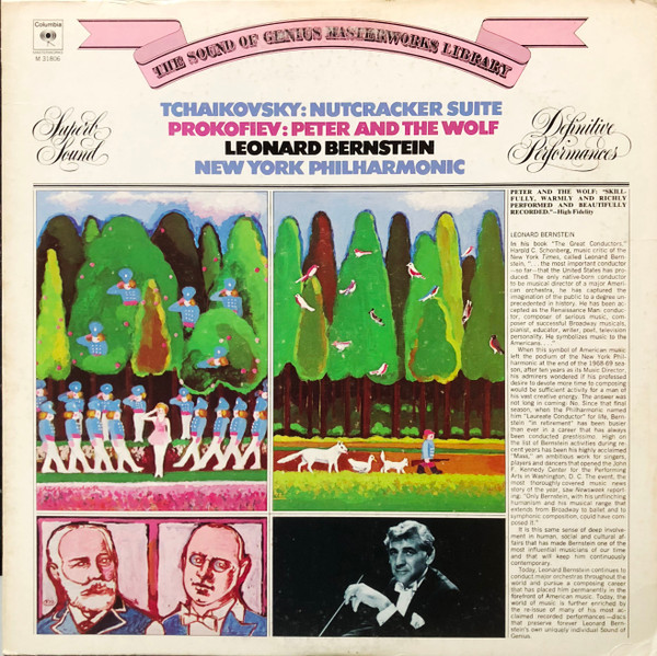 Tchaikovsky*, Prokofiev*, Leonard Bernstein, New York Philharmonic* - Nutcracker Suite / Peter And The Wolf (LP)_2875601845