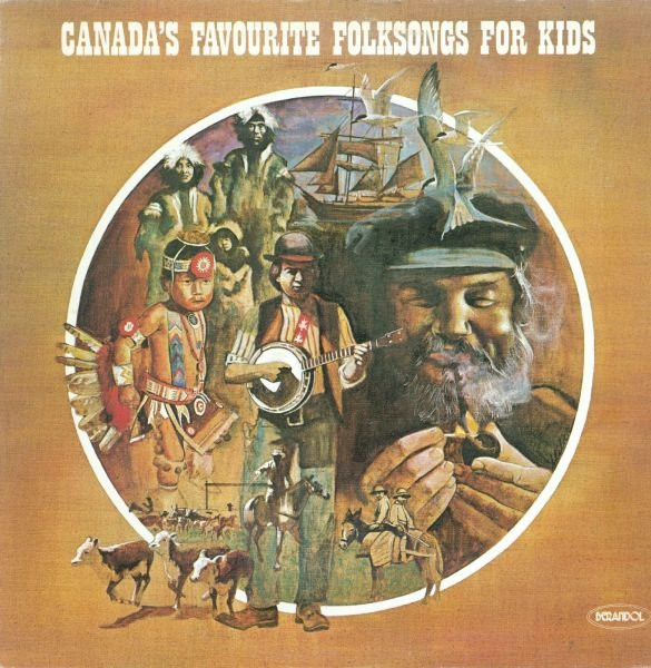 Various - Canada's Favourite Folksongs For Kids (LP, Gat)
