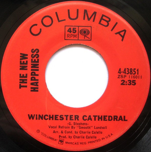 The New Happiness - Winchester Cathedral (7")