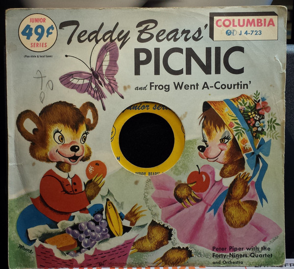 The Forty-Niners Quartet, Peter Piper (3) - The Teddy Bears' Picnic (7")