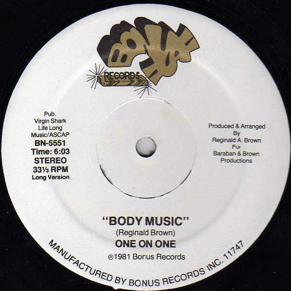 One On One (4) - Body Music (12")