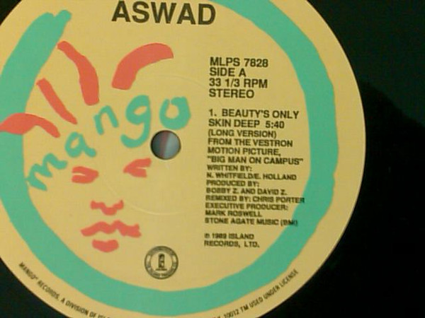 Aswad - Beauty's Only Skin Deep (12")