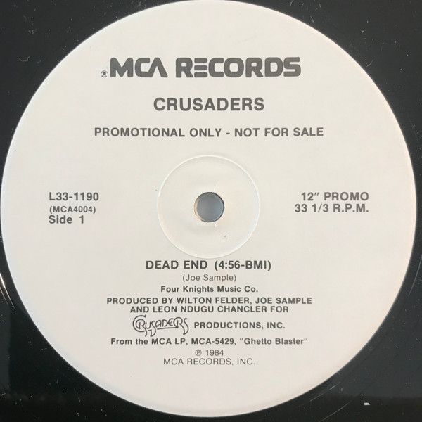 Crusaders* - Dead End (12", Promo)