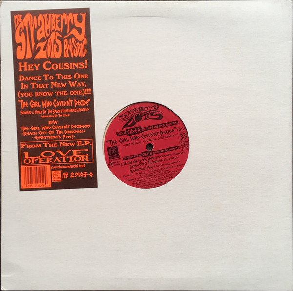 The Strawberry Zots - The Girl Who Couldn't Decide (12")