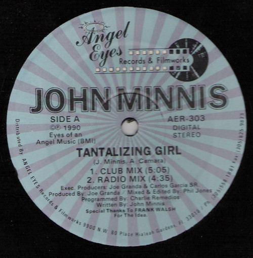 John Minnis - Tantalizing Girl (12")