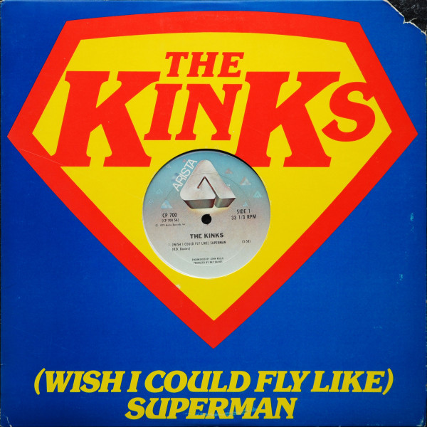 The Kinks - (Wish I Could Fly Like) Superman (12")