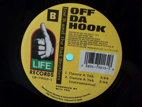 Joe B And The Bad Brothers - Off Da Hook (12")