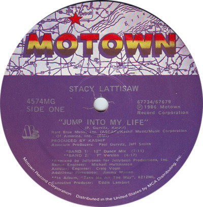 Stacy Lattisaw - Jump Into My Life (12")