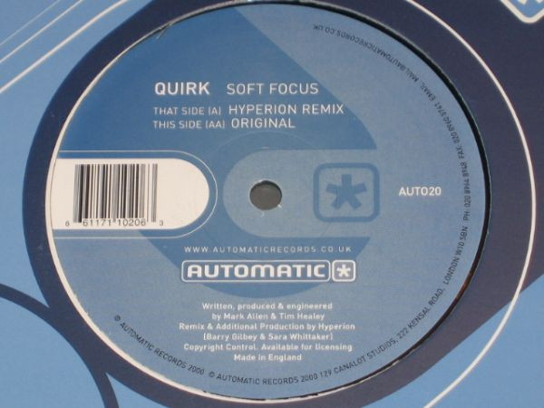 Quirk - Soft Focus (12")