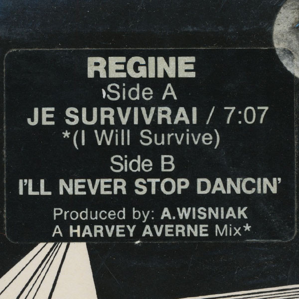 Regine* - Je Survivrai = I Will Survive (12", Single)