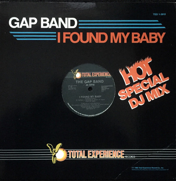 The Gap Band - I Found My Baby (12")