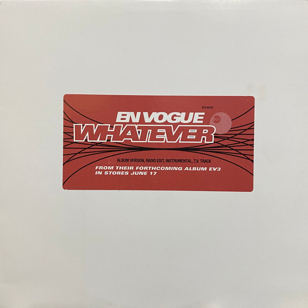 En Vogue - Whatever (12", Promo)