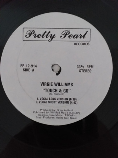 Virgie Williams - Touch & Go (12")