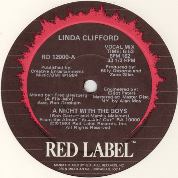 Linda Clifford - A Night With The Boys (12", Single)