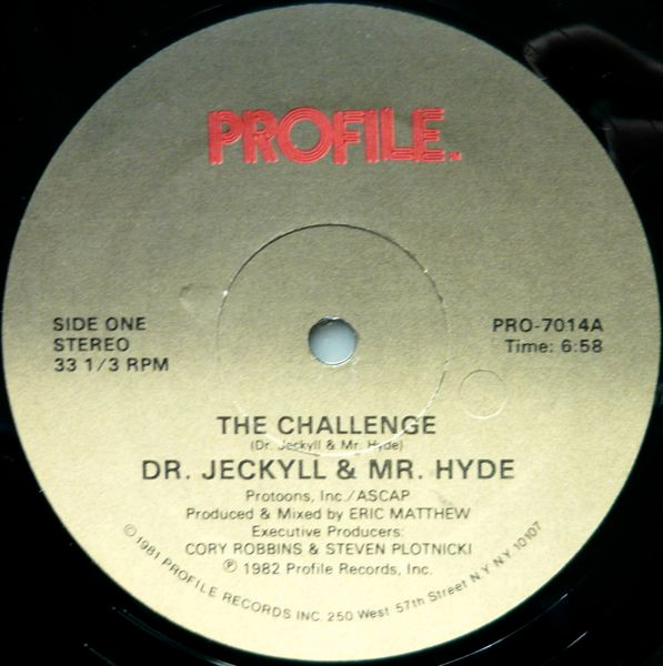 Dr. Jeckyll & Mr. Hyde - The Challenge (12")