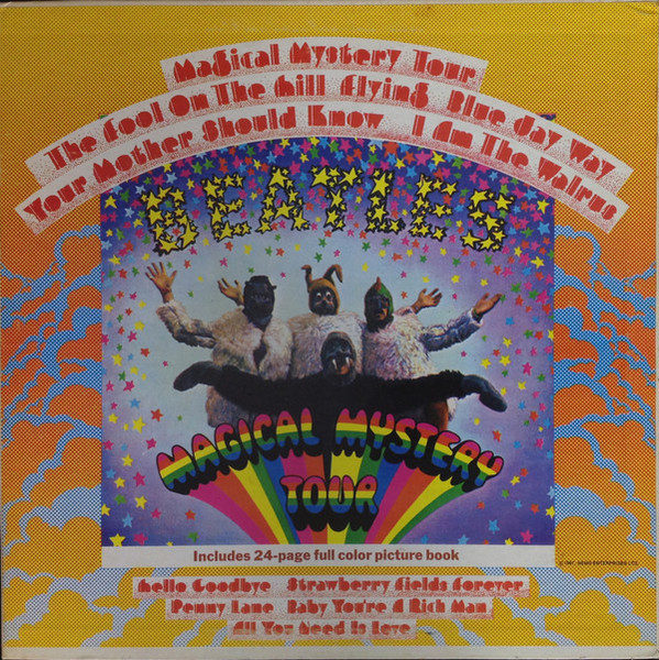 The Beatles - Magical Mystery Tour (LP, Album, Scr)