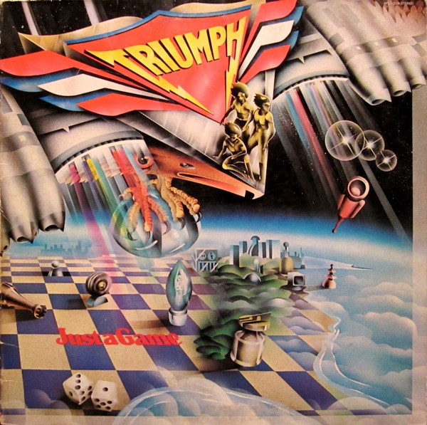 Triumph (2) - Just A Game (LP, Album, Ind)_3018138479