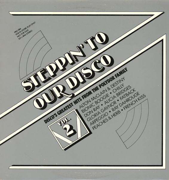 Various - Steppin' To Our Disco - Vol.2 (LP, Comp, Mixed, Promo)