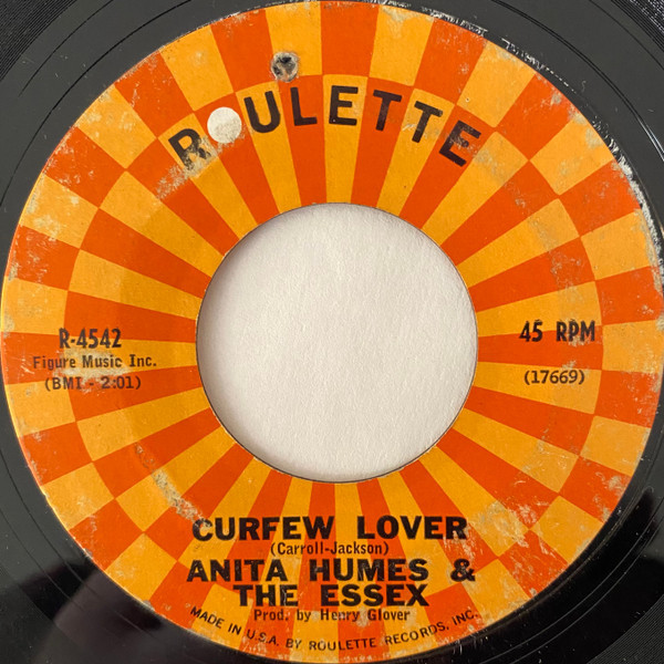 Anita Humes & The Essex - Curfew Lover / What Did I Do? (7")