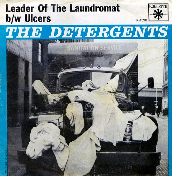 The Detergents - Leader Of The Laundromat / Ulcers (7", Single, Styrene)