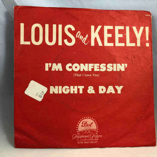 Louis Prima & Keely Smith - I'm Confessin' (That I Love You) (7", Single)