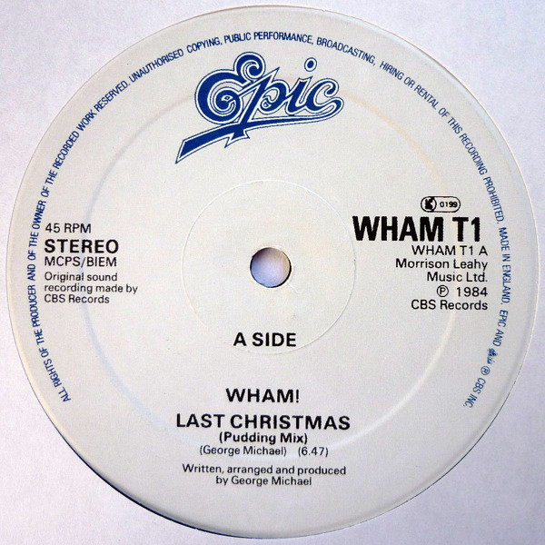 Wham! - Last Christmas (12")