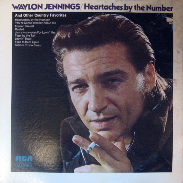 Waylon Jennings - Heartaches By The Number And Other Country Favorites (LP, Comp)