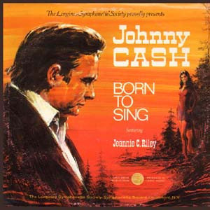 Johnny Cash Featuring Jeannie C. Riley - Born To Sing (5xLP, Comp + Box)