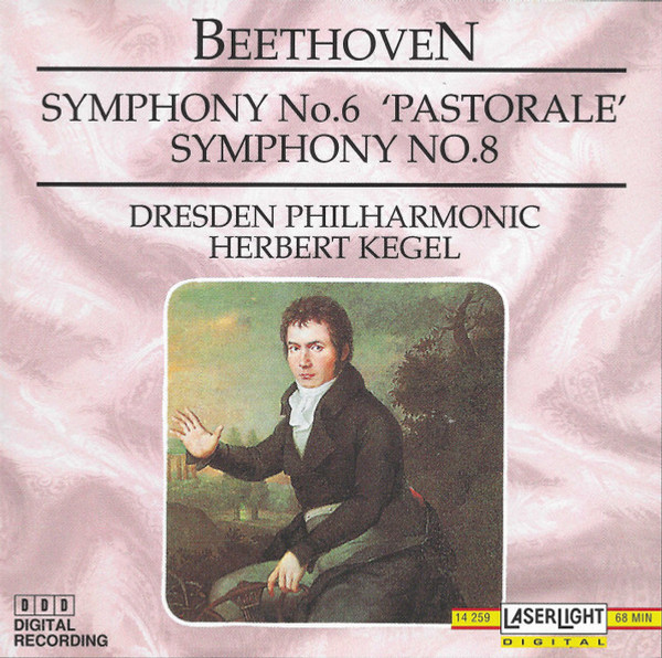 Beethoven*, Dresden Philharmonic*, Herbert Kegel - Symphony No.6 'Pastorale' / Symphony No.8 (CD, Comp)