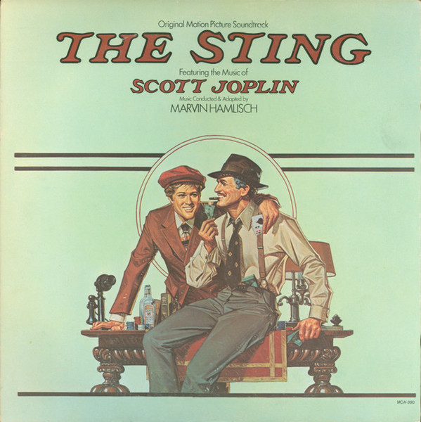 Marvin Hamlisch - The Sting (Original Motion Picture Soundtrack) (LP, Album, Pin)_3166409320