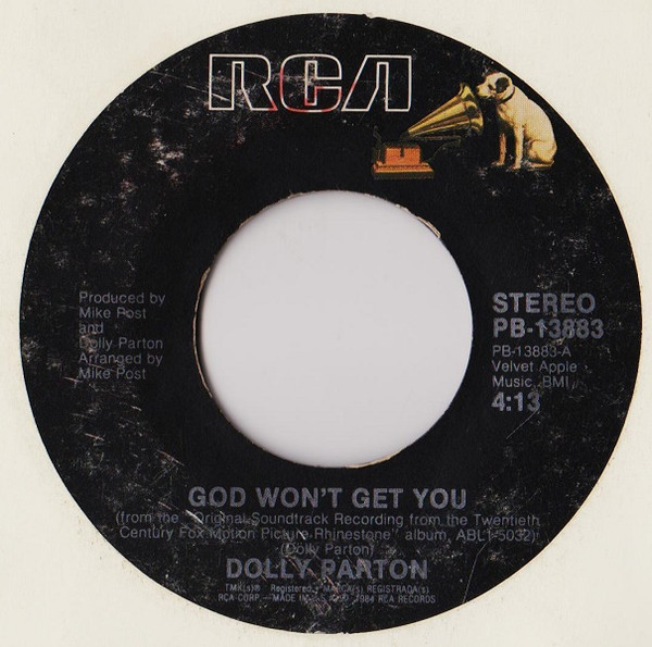 Dolly Parton - God Won't Get You (7")