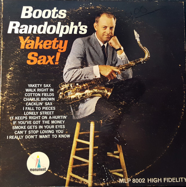 Boots Randolph - Boots Randolph's Yakety Sax! (LP, Album, Mono)_3186005995