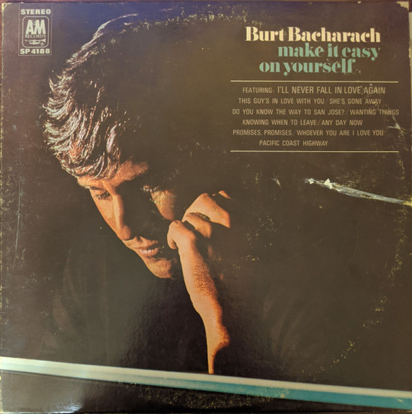 Burt Bacharach - Make It Easy On Yourself (LP, Album, Pit)
