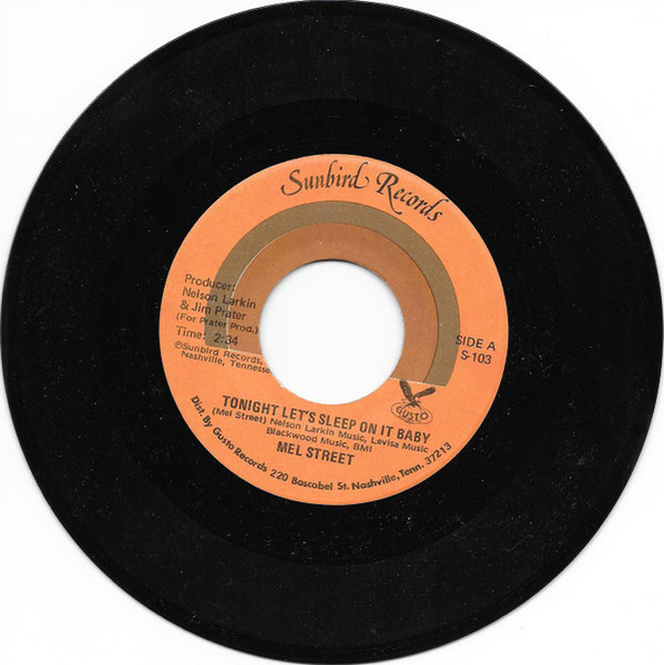 Mel Street - Tonight Let's Sleep On It (7")