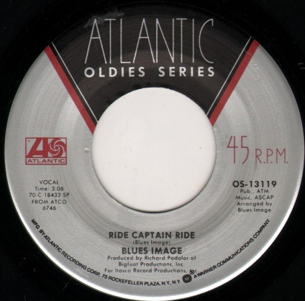 Blues Image / Robert John - Ride Captain Ride / The Lion Sleeps Tonight (Wimoweh) (Mbube) (7", RE, SRC)