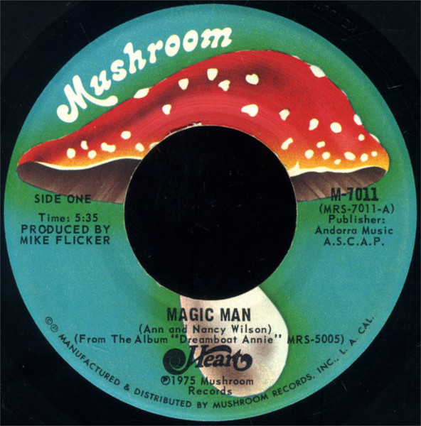 Heart - Magic Man (7", Single, San)
