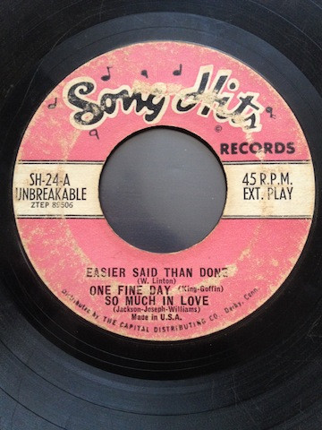 Unknown Artist - Easier Said Than Done (7", EP)