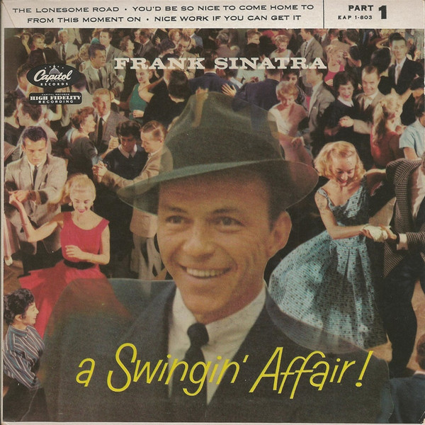 Frank Sinatra - A Swingin' Affair! (Part 1) (7", EP, Scr)