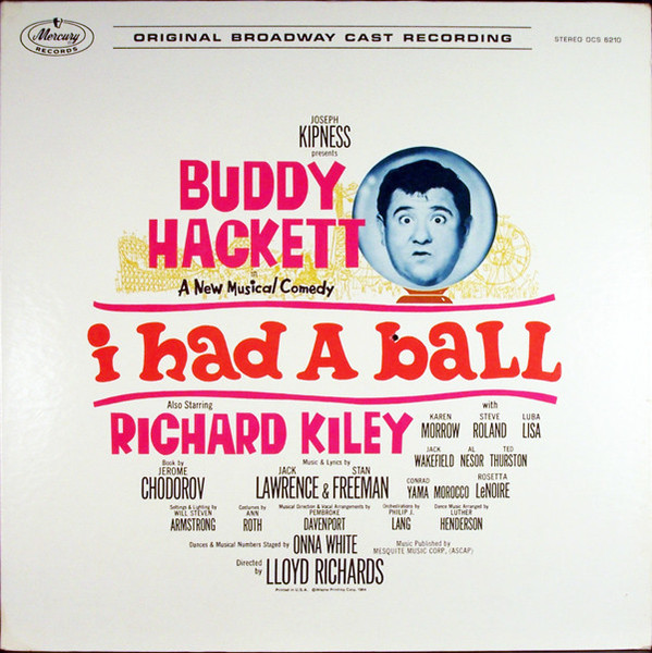 Buddy Hackett - I Had A Ball (Original Broadway Cast Recording) (LP, Album)